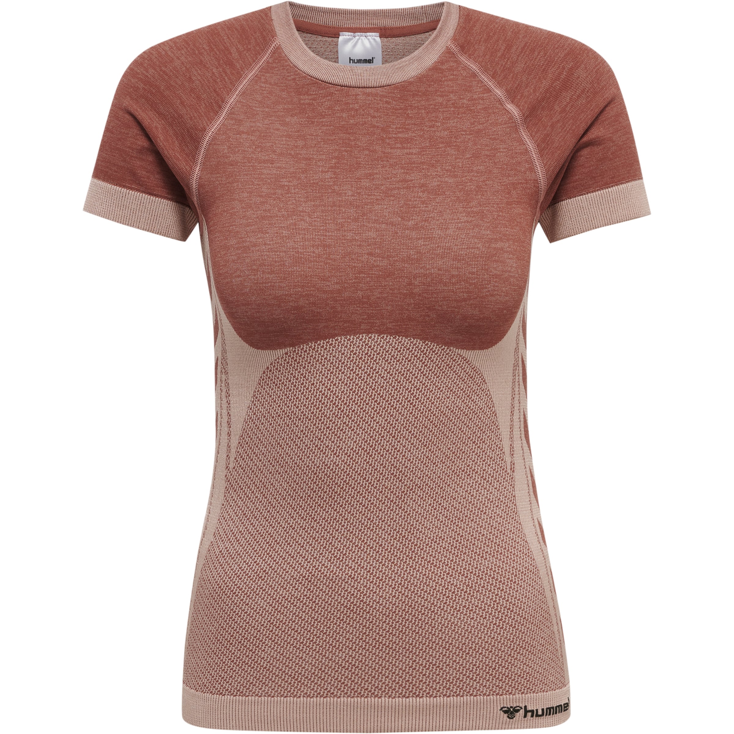 Hummel Λειτουργικό μπλουζάκι σε ροζ: μπροστά