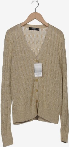 Lauren Ralph Lauren Sweater & Cardigan in XL in Gold: front