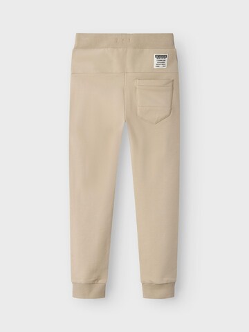 NAME IT Tapered Trousers 'NKMHonk' in Beige