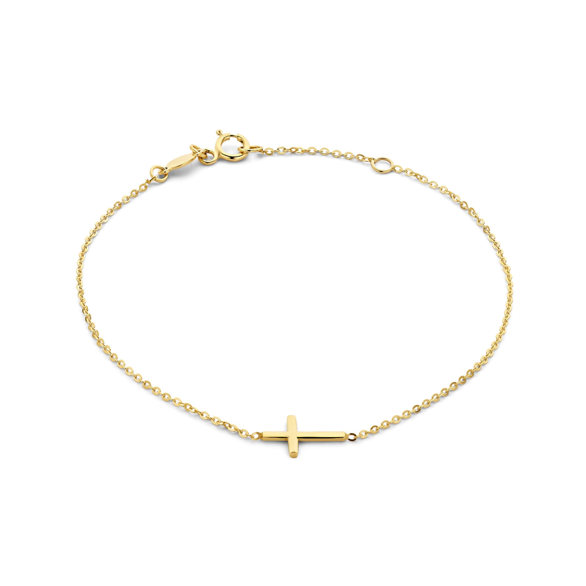 Beloro Jewels Bracelet in Gold: front