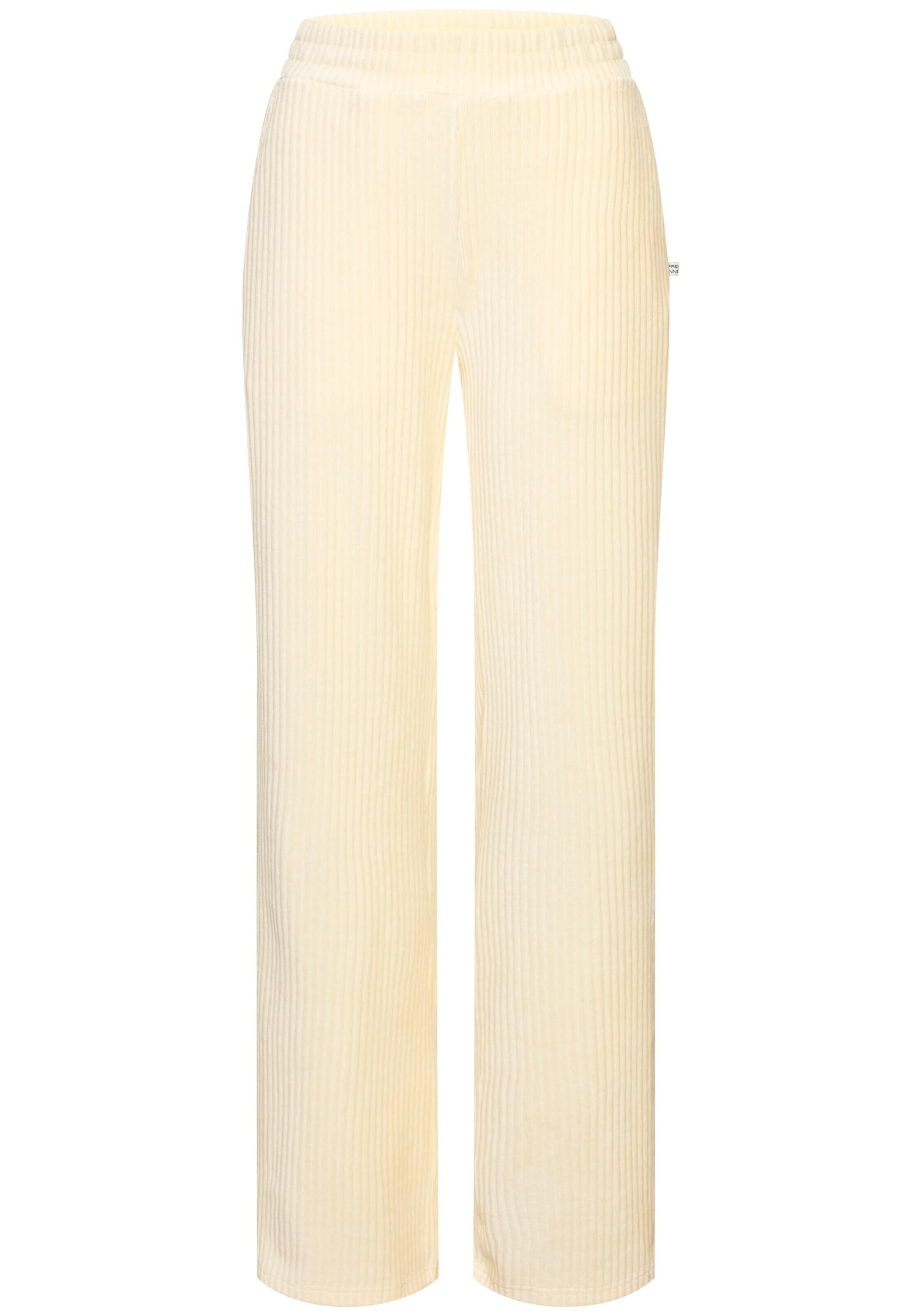 Wide leg Pantaloni di BUFFALO in giallo: frontale