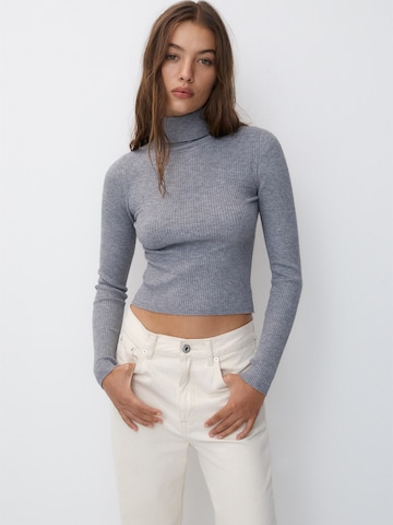 Pull&Bear Sveter - Sivá