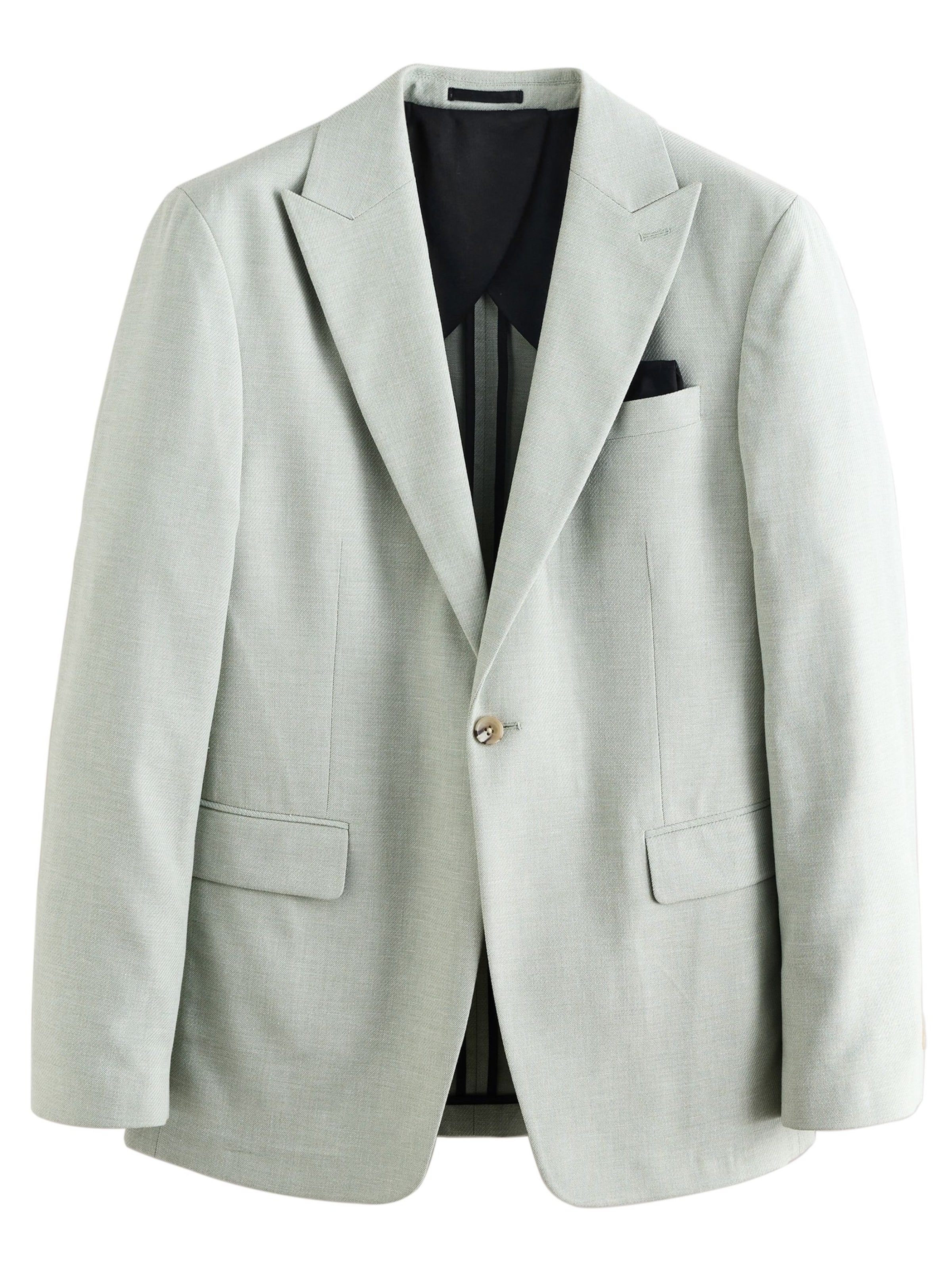 Next Regular Fit Sakko in Grün: Vorderseite