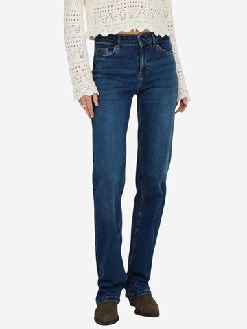 Bootcut Jeans 'ONLBLUSH MID STRAIGHT DNM TAI021 NOOS 15344167' di ONLY in blu: frontale