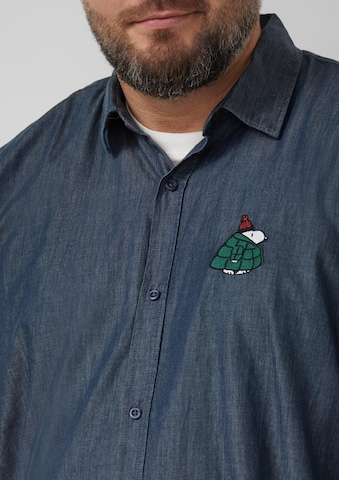 s.Oliver Regular fit Overhemd in Blauw