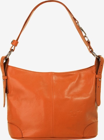 Samantha Look Schultertasche in Orange: Vorderseite