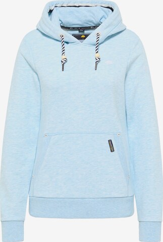 Sweat-shirt Schmuddelwedda en bleu : devant