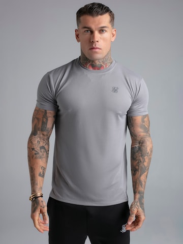 SikSilk Shirt in Grey: front