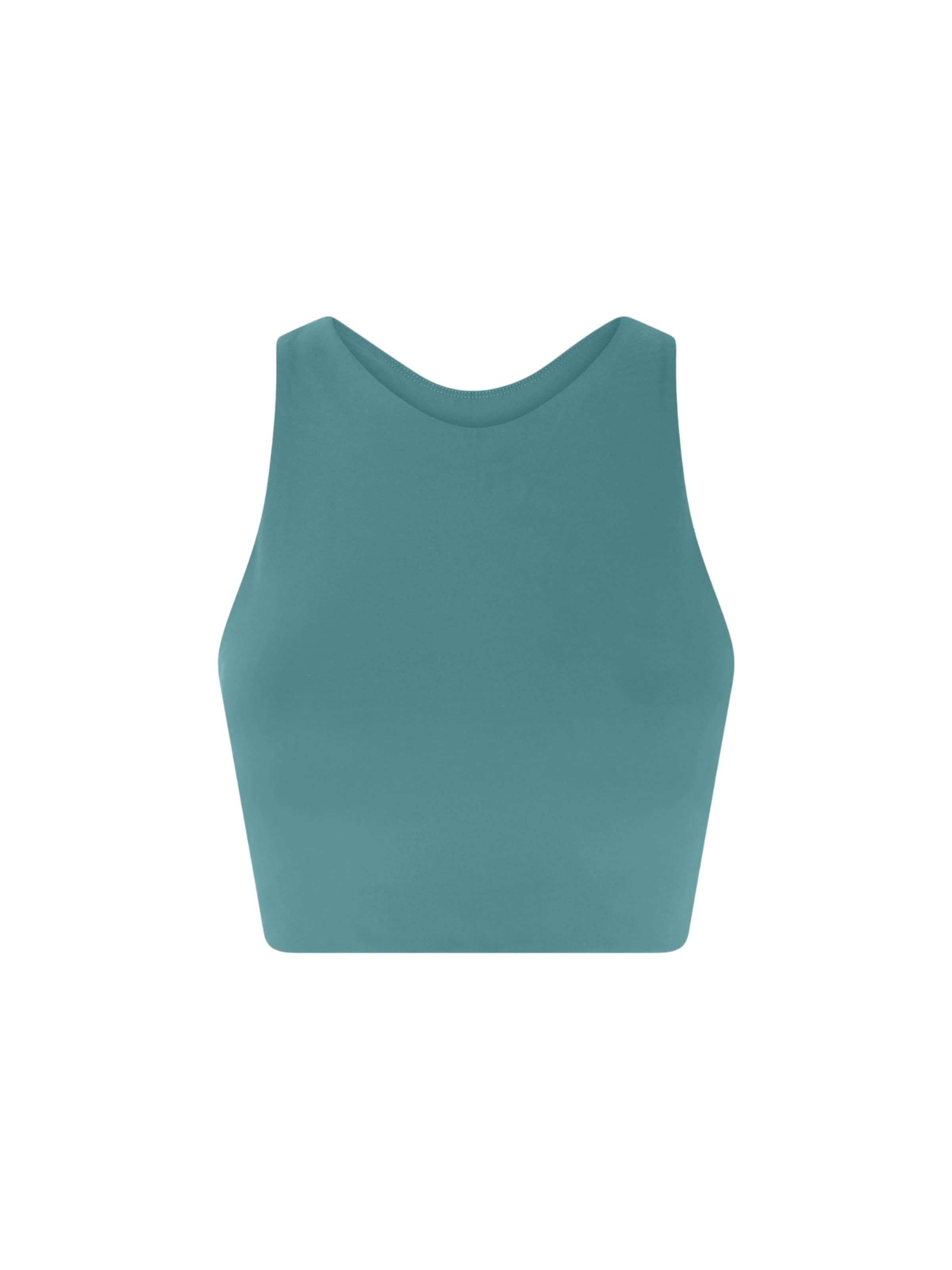 Haut ' Dylan ' Girlfriend Collective en vert : devant