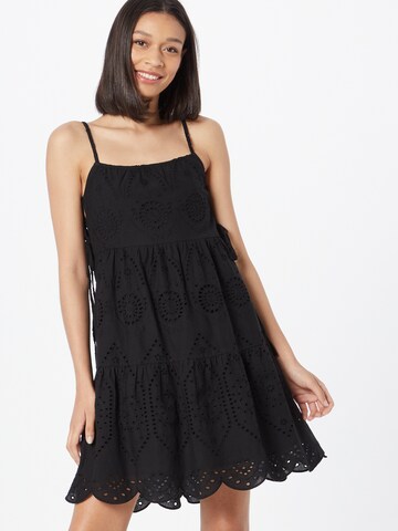 Robe 'Mareen' ABOUT YOU en noir : devant