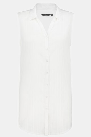 Ulla Popken Blouse in Wit: voorkant