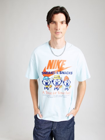 Nike Sportswear T-Shirt 'M90' in Blau: Vorderseite