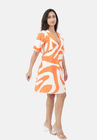 Elara Summer dress in Orange