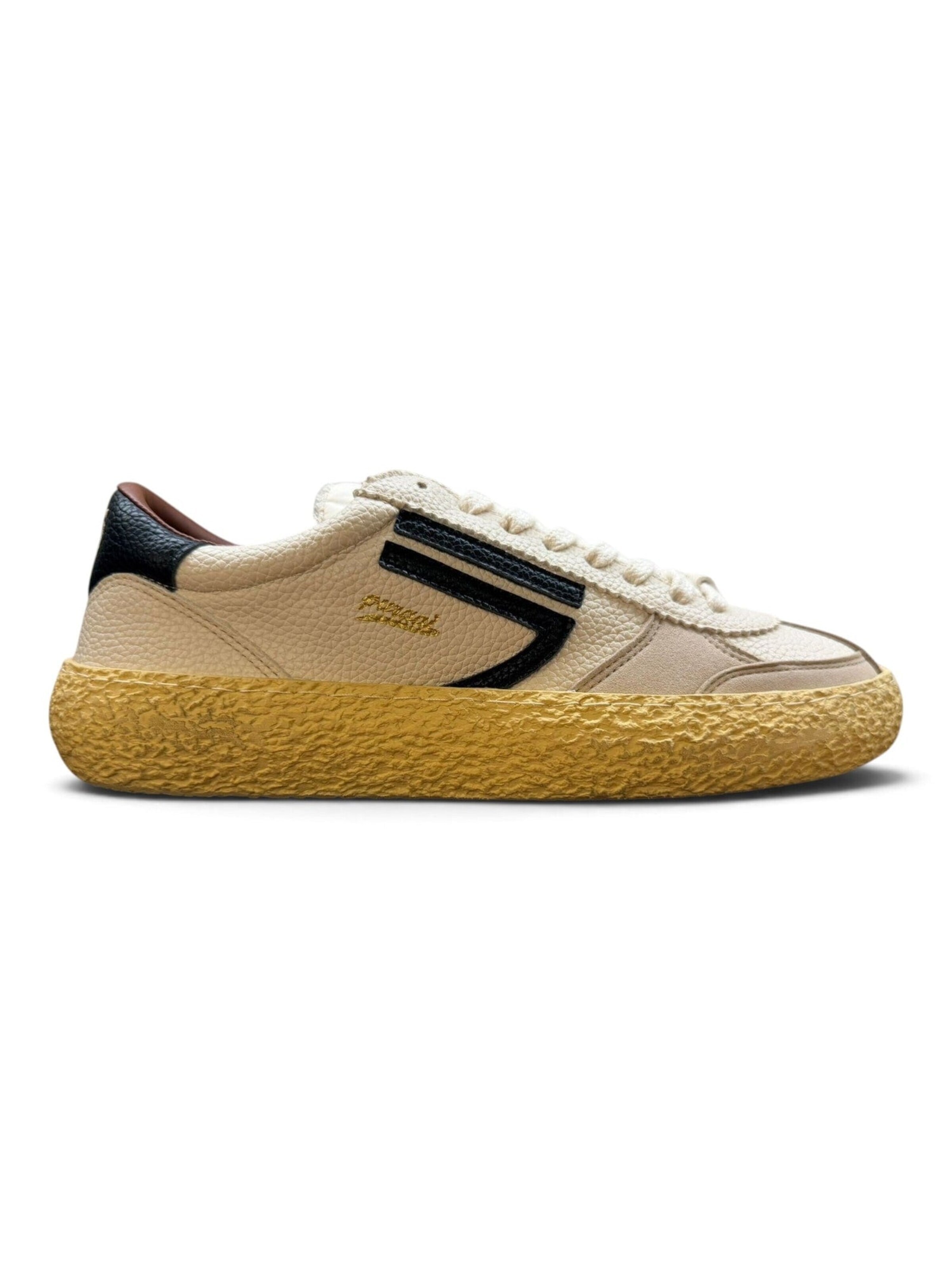 Baskets basses 'OSSO' Puraai en beige : devant