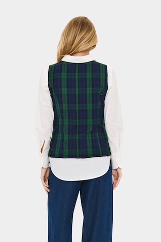 SAINT TROPEZ Vest 'MadonnaSZ' in Blue