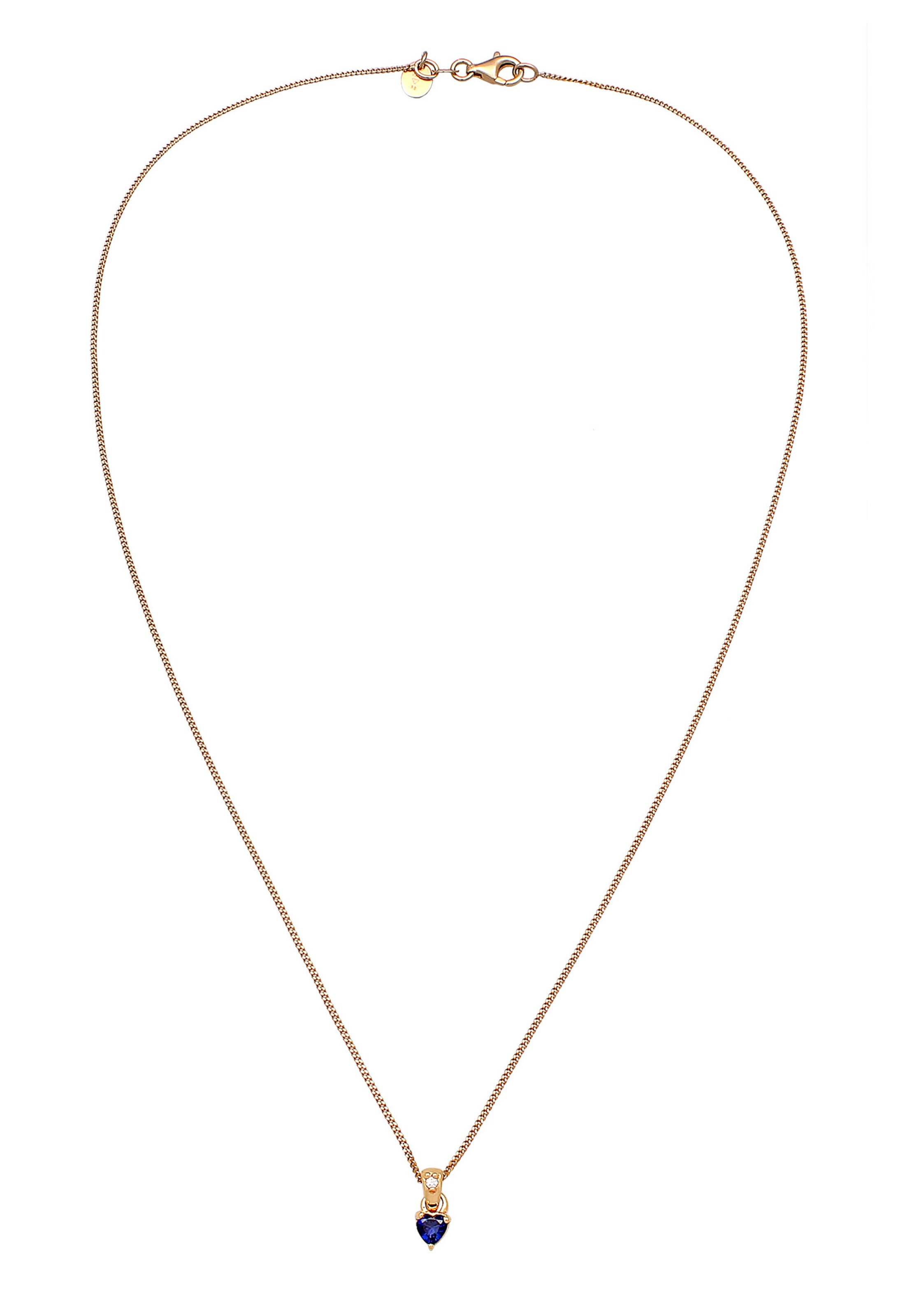 Elli DIAMONDS Ketting in Goud: voorkant