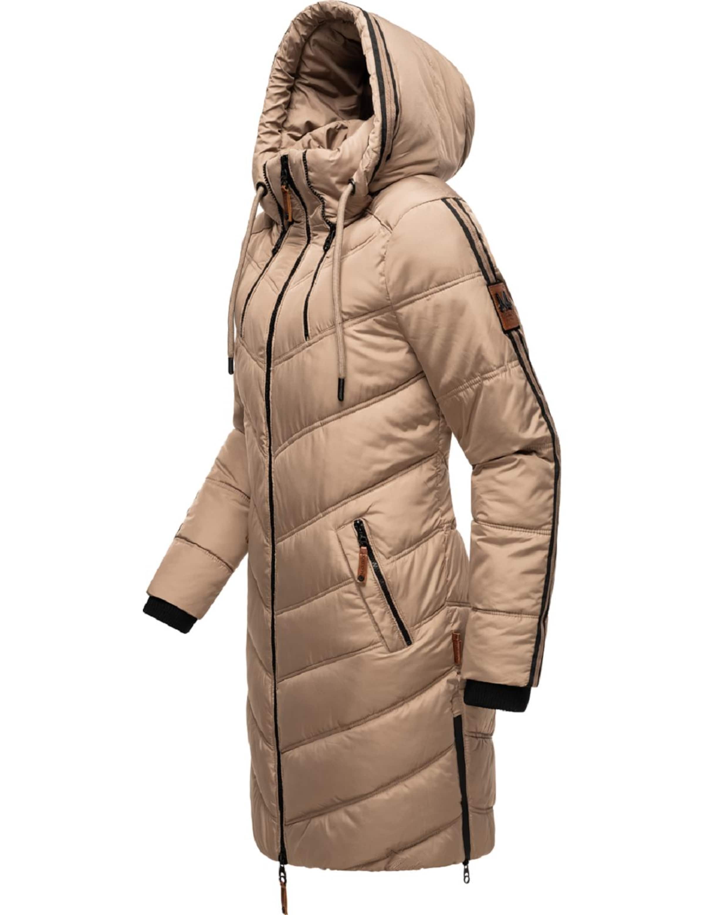 MARIKOO Зимнее пальто 'Armasa' в Коричневый