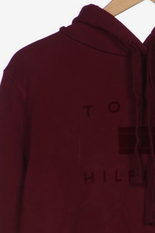 TOMMY HILFIGER Sweatshirt & Zip-Up Hoodie in XL in Red