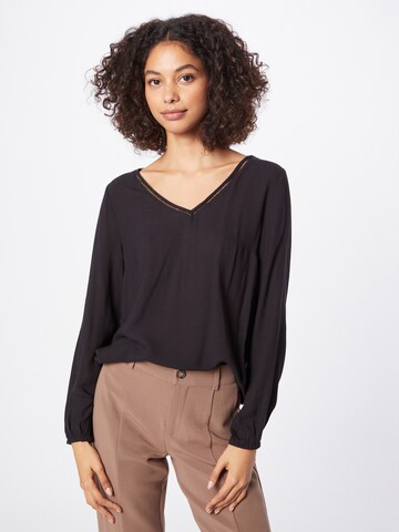 ABOUT YOU Blouse 'Arianna' in Zwart: voorkant