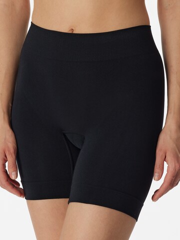 SCHIESSER Boyshorts 'Biker - Classic Seamless' in Black