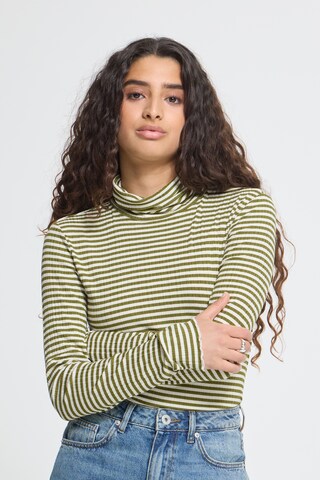 ICHI - Camisa em verde: frente