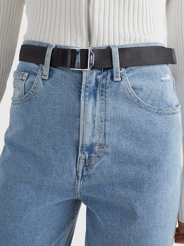 Cintura di Tommy Jeans in nero: frontale