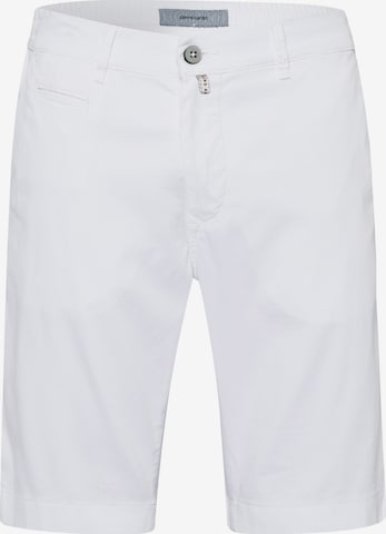 PIERRE CARDIN Chino 'Lyon' in Wit: voorkant