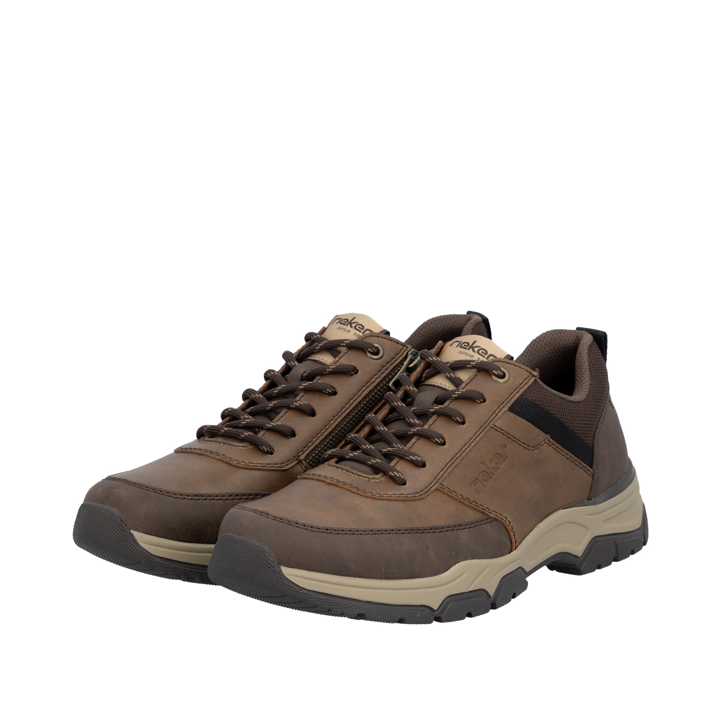 Rieker Schnürschuh in Braun