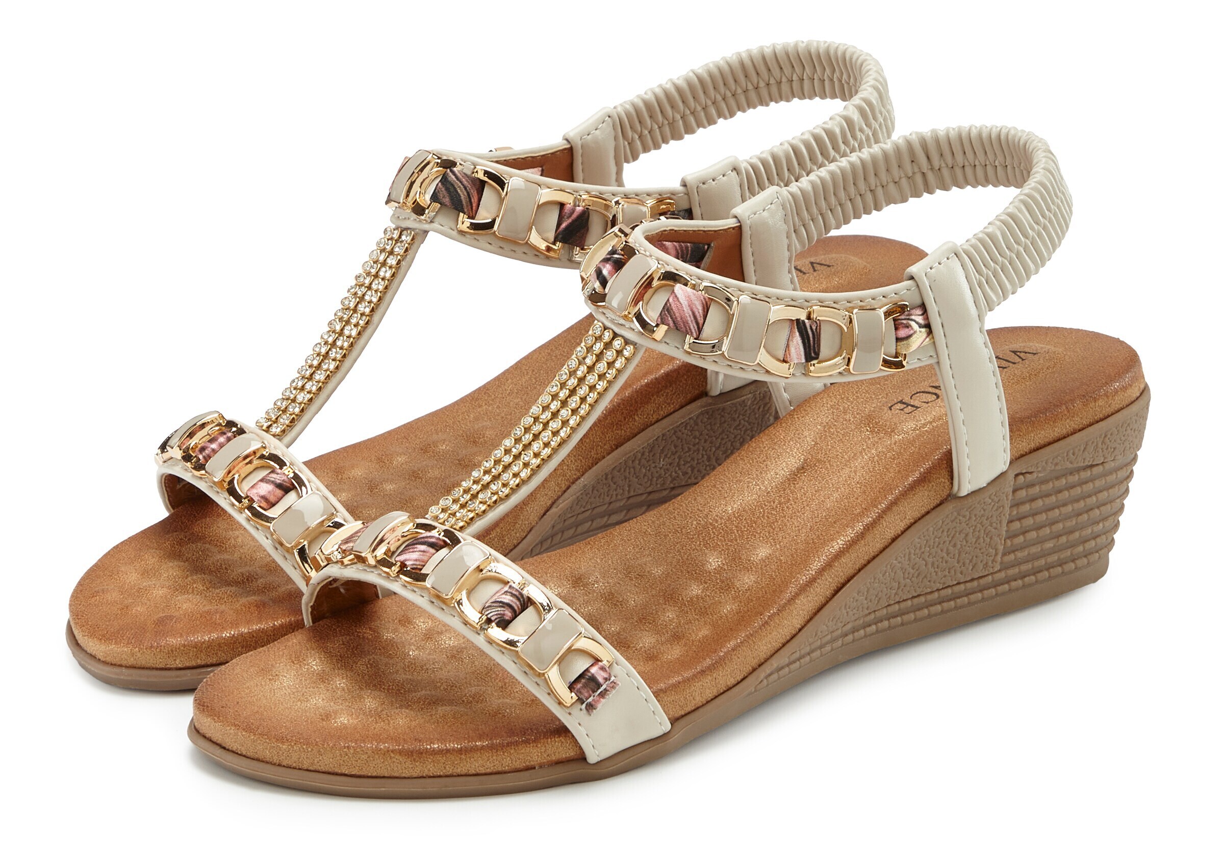 Sandales VIVANCE en beige