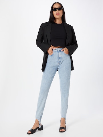 Coupe slim Jean Gina Tricot en bleu