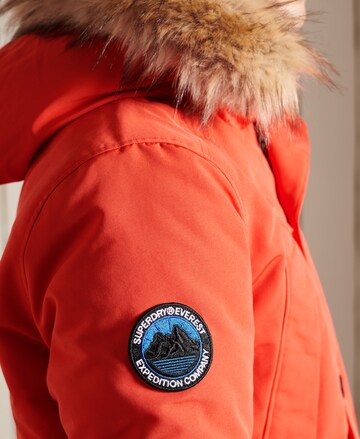 Parka d’hiver 'Everest' Superdry en orange