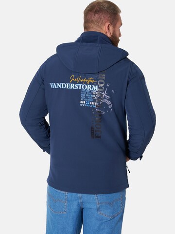 Jan Vanderstorm Between-Season Jacket 'Pekkor' in Blue