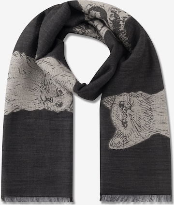 CODELLO Schal in Schwarz: Vorderseite