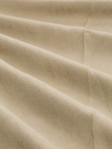 TOM TAILOR Wide leg Trousers in Beige
