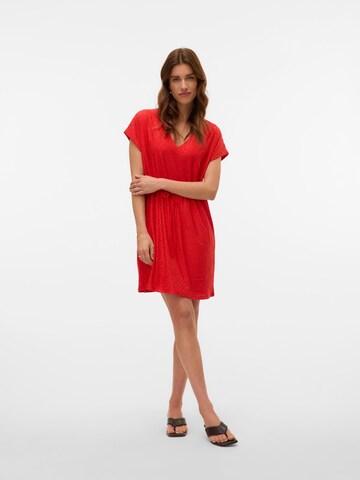 VERO MODA Zomerjurk 'VMTassa' in Rood