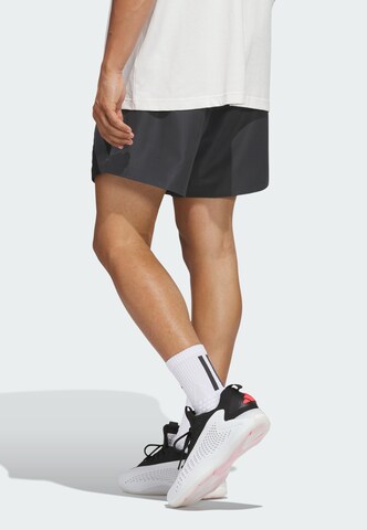 ADIDAS PERFORMANCE Loosefit Sportshorts 'Anthony Edwards Foundation' in Grau