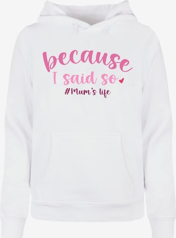 ABSOLUTE CULT Sweatshirt 'Mother's Day' in White: front