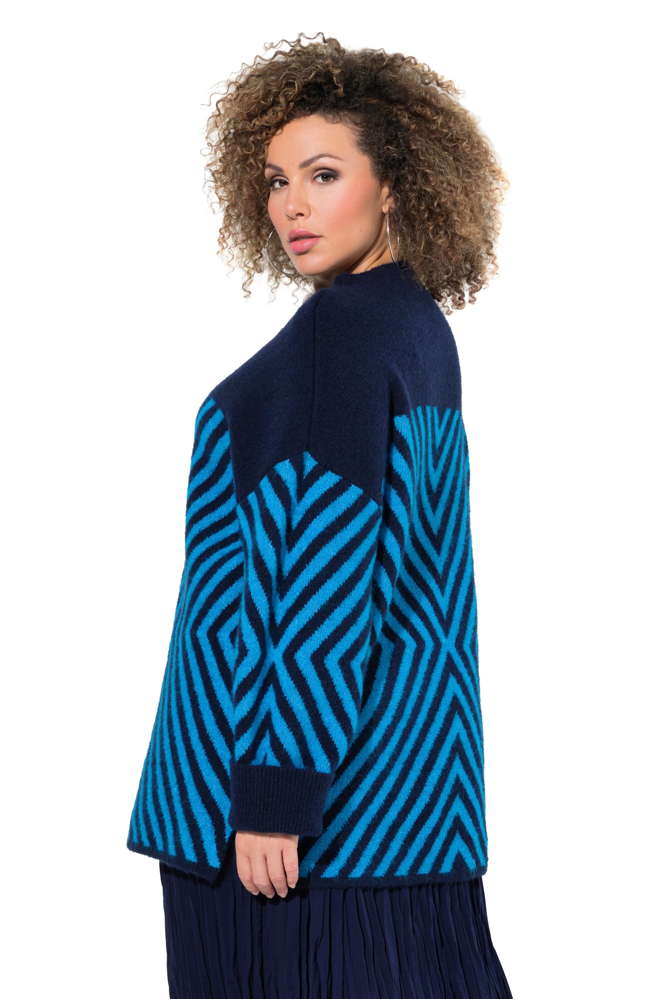 Ulla Popken Trui in Blauw