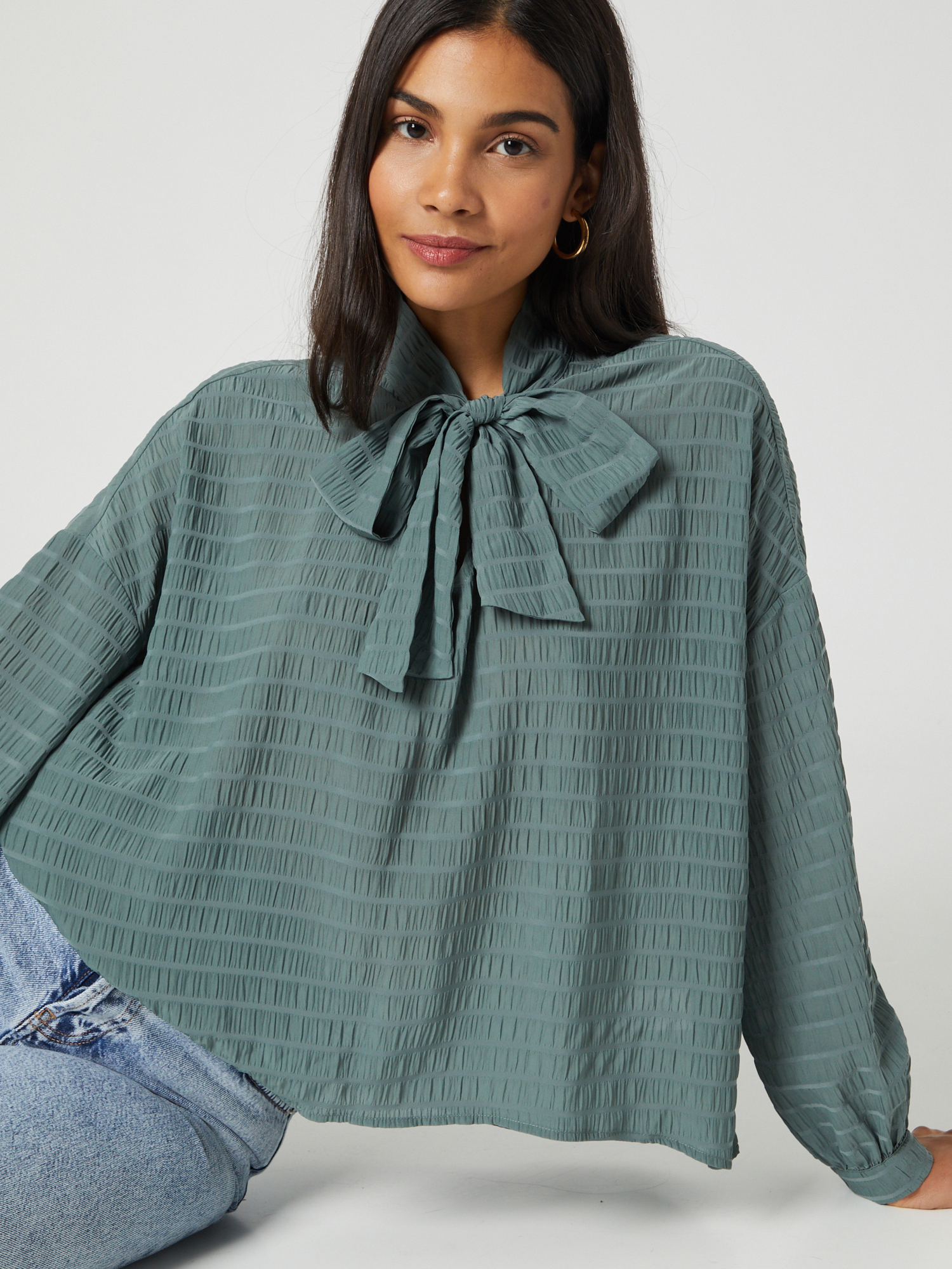 Guido Maria Kretschmer Collection Bluse Jenna in Mint 