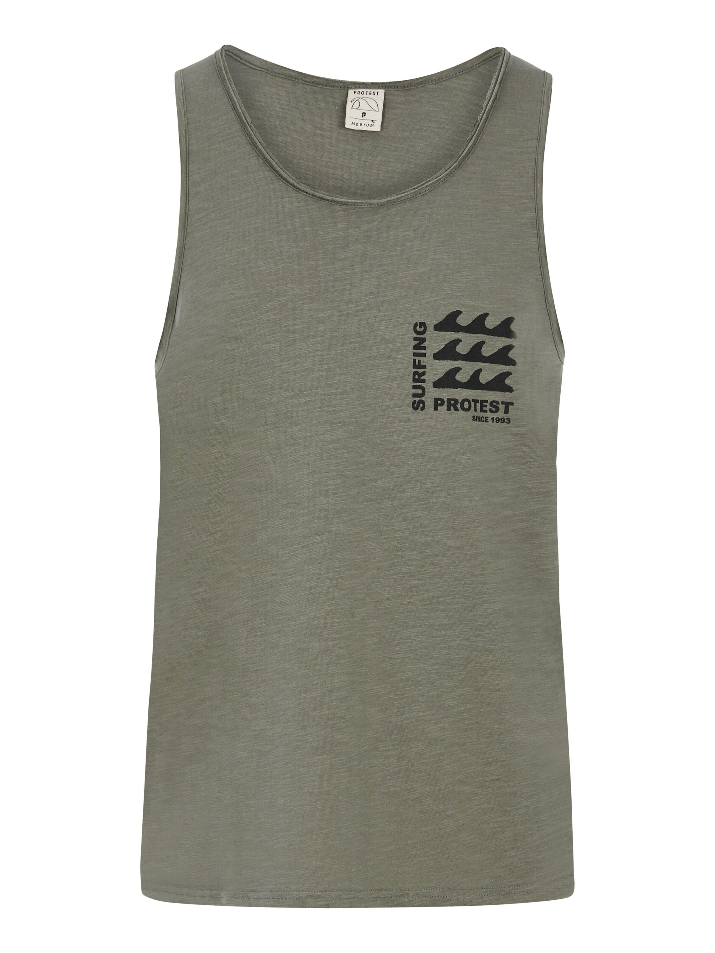 PROTEST Shirt 'PRTDany' in Grijs: voorkant