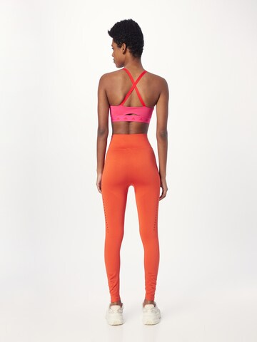 Skinny Pantalon de sport 'Seamless' ADIDAS PERFORMANCE en orange