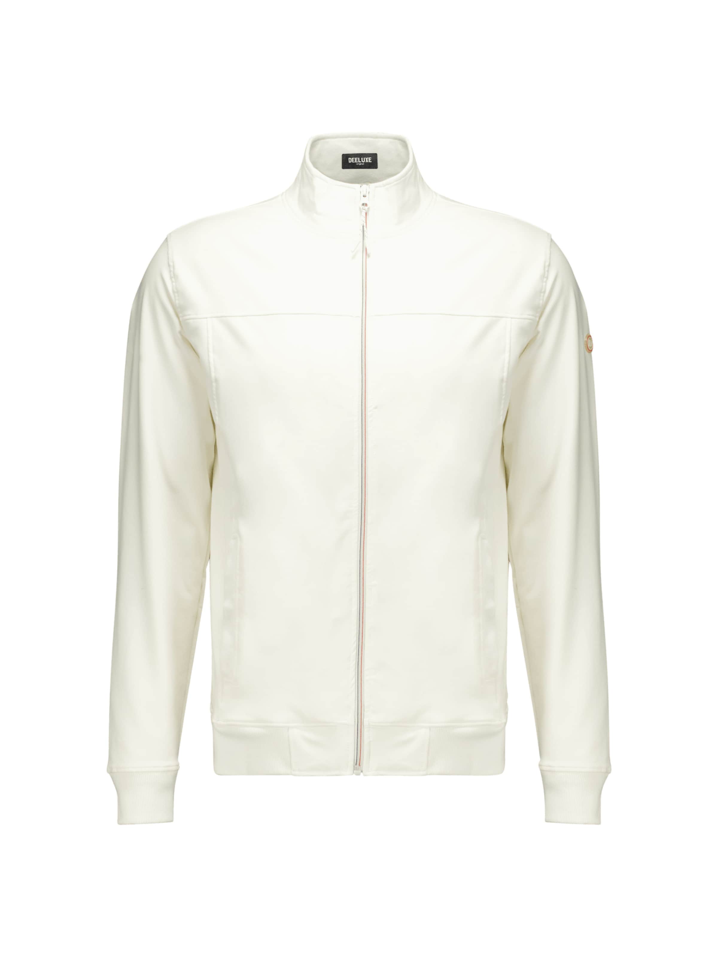 Deeluxe Sweatvest 'Power' in Wit: voorkant