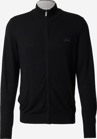 GUESS Neuletakki 'DARRELL' värissä musta: etupuoli