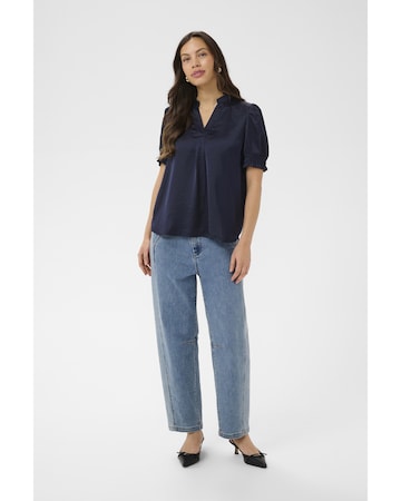 SAINT TROPEZ Bluse 'Panan' in Blau