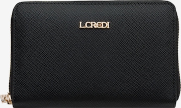 Portamonete 'Poema' di L.CREDI in nero: frontale