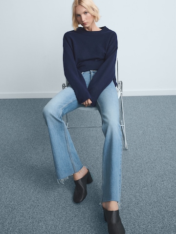 MANGO Na zvonec Kavbojke 'FIONA' | modra barva