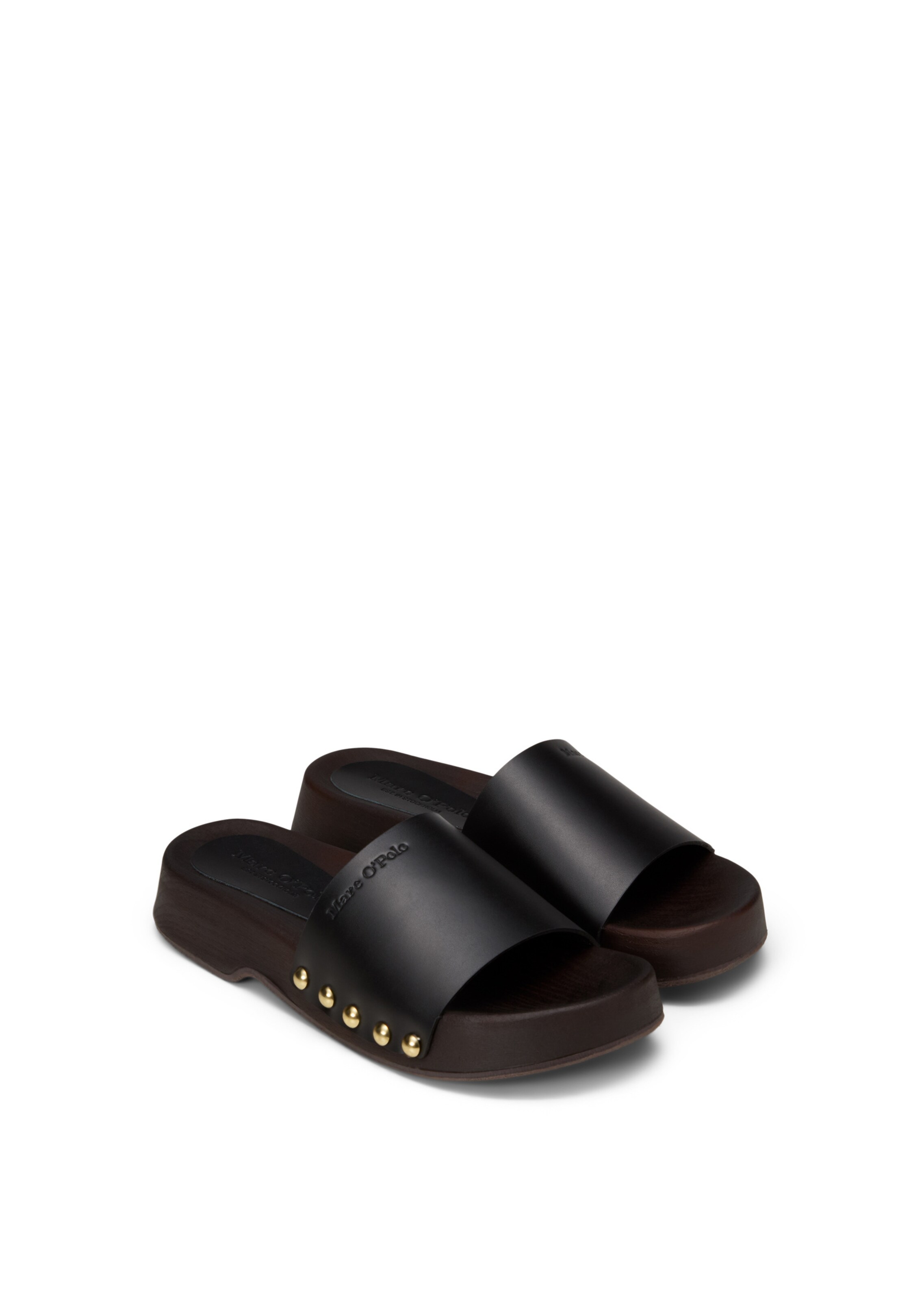 Marc O'Polo Pantolette in Schwarz