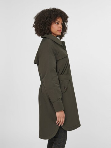 Manteau mi-saison MADELEINE en vert