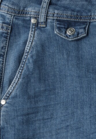 STREET ONE Loosefit Jeans in Blauw