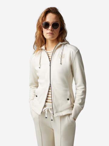 BOGNER Zip-Up Hoodie 'Camilla' in White